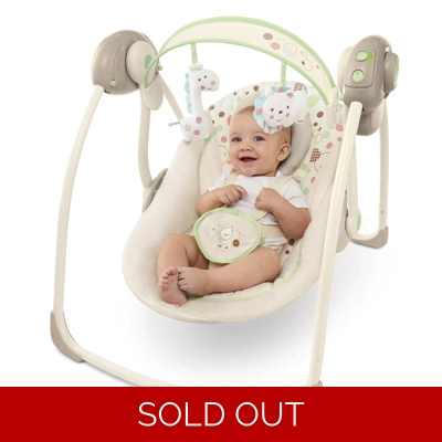 Bright Starts Sandstone Portable Swing